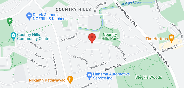 map of 66 CENTURY HILL Drive